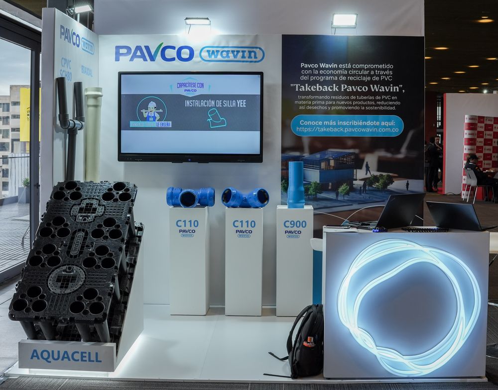 Stand de PAVCO Wavin